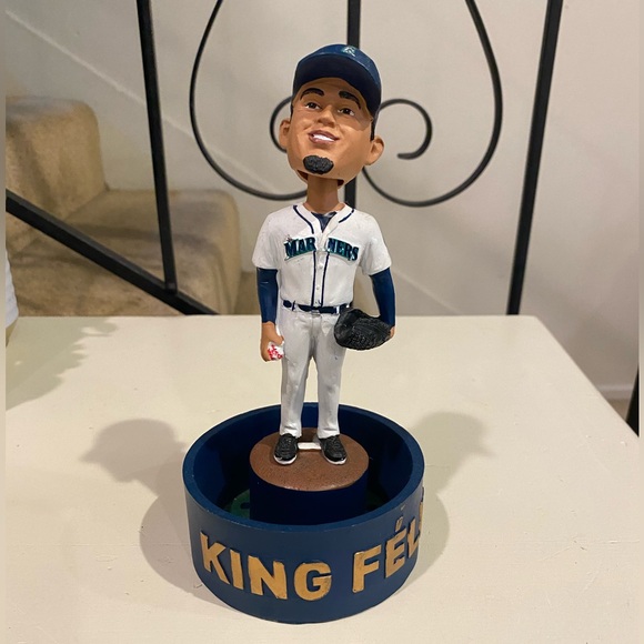Seattle Mariners King Felix Hernandez BobbleHead, Great Condition - Picture 1 of 4